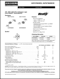 Click here to download HUFA76629D3ST Datasheet