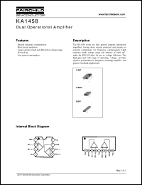 Click here to download KA1458 Datasheet