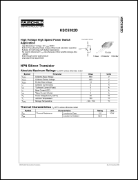 Click here to download KSC5302D Datasheet