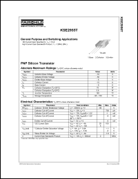 Click here to download KSE2955TTU Datasheet