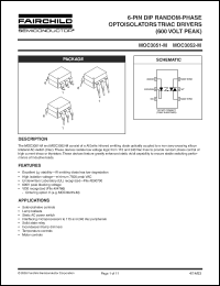 Click here to download MOC3052-M Datasheet