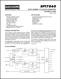 Click here to download SPT7860 Datasheet