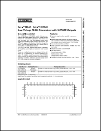 Click here to download 74LVTH32245GX Datasheet