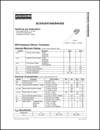 Click here to download BC547BBU Datasheet