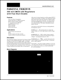 Click here to download FAN2515S26X Datasheet