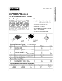 Click here to download FDB6690S Datasheet