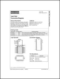 Click here to download 74ACT652 Datasheet