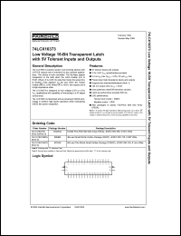 Click here to download 74LCX16373GX Datasheet