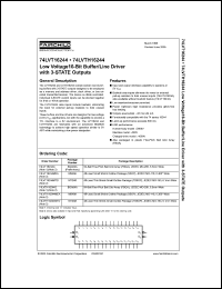 Click here to download 74LVTH16244MTDX_NL Datasheet