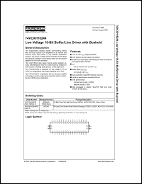 Click here to download 74VCXH16244 Datasheet