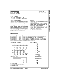 Click here to download DM74ALS244A Datasheet