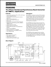 Click here to download FAN5090MTCX Datasheet