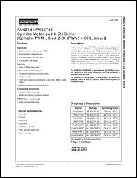 Click here to download FAN8741G Datasheet