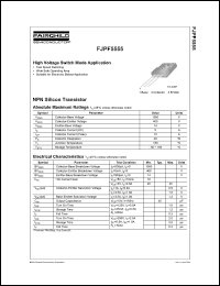 Click here to download FJPF5555 Datasheet