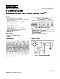 Click here to download FSDM07652RB Datasheet