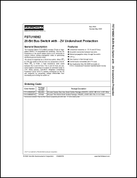 Click here to download FSTU16862QSP Datasheet