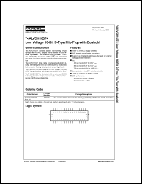 Click here to download 74ALVCH16374T Datasheet