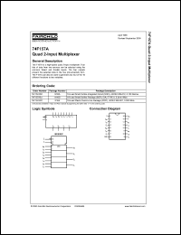 Click here to download 74F157APC_NL Datasheet