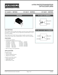 Click here to download H11A817ASD Datasheet