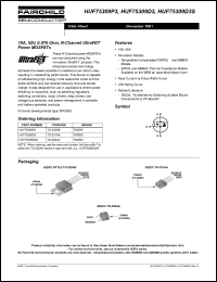 Click here to download HUF75309D3 Datasheet