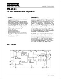 Click here to download ML6554CU Datasheet