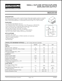 Click here to download MOC223R2VM Datasheet