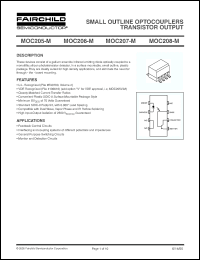 Click here to download MOC206VM Datasheet
