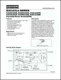 Click here to download KA5H0380RYDTU Datasheet