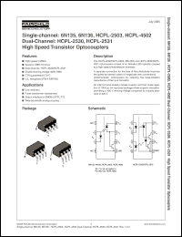 Click here to download 6N136SV Datasheet