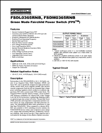 Click here to download FSDM0365RNB Datasheet