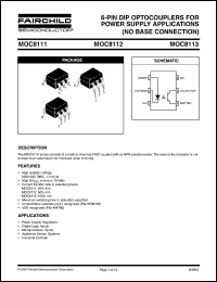 Click here to download MOC8113W Datasheet