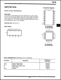 Click here to download 54F157ADM Datasheet