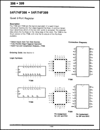 Click here to download 74F399PCQM Datasheet