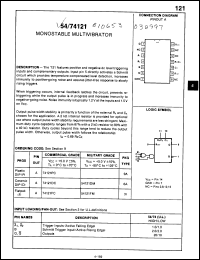 Click here to download 74121DC Datasheet