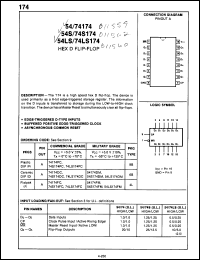 Click here to download 74174FCQR Datasheet