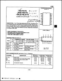 Click here to download 74LS175PC Datasheet