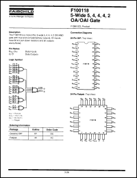 Click here to download F100118FCQR Datasheet