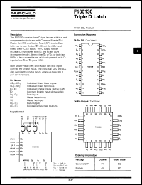 Click here to download F100130DC Datasheet