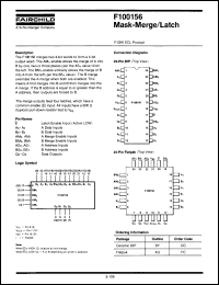 Click here to download F100156DCQR Datasheet