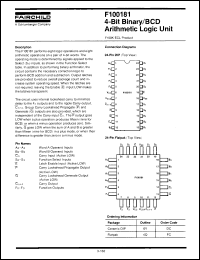 Click here to download F100181DCQM Datasheet