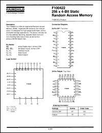 Click here to download F100422DCQR Datasheet