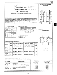 Click here to download 74LS109APC Datasheet