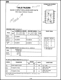 Click here to download 74LS266DCQR Datasheet