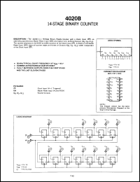 Click here to download 4020BDMQB Datasheet