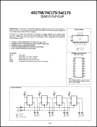 Click here to download 40175BPC Datasheet