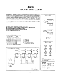 Click here to download 4520BDMQB Datasheet