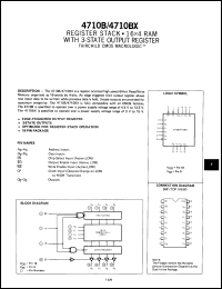 Click here to download 4710BDCQR Datasheet