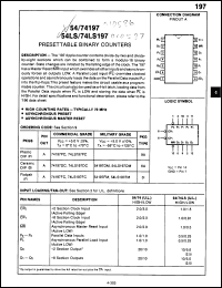 Click here to download 54LS197FMQB Datasheet