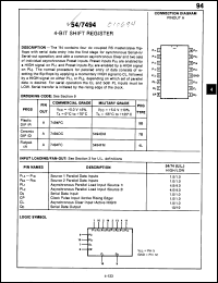 Click here to download 5494DMQB Datasheet