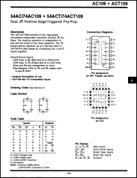 Click here to download 54AC109FMQB Datasheet